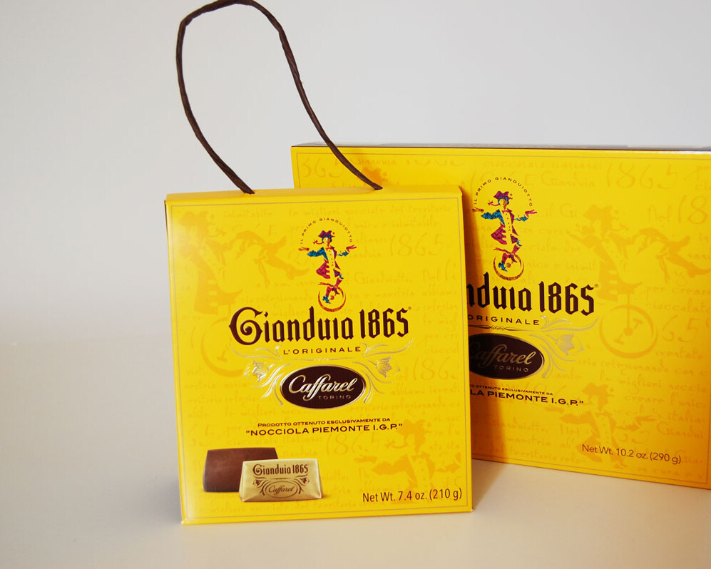 Scatola automontante Gianduiotto classico Caffarel